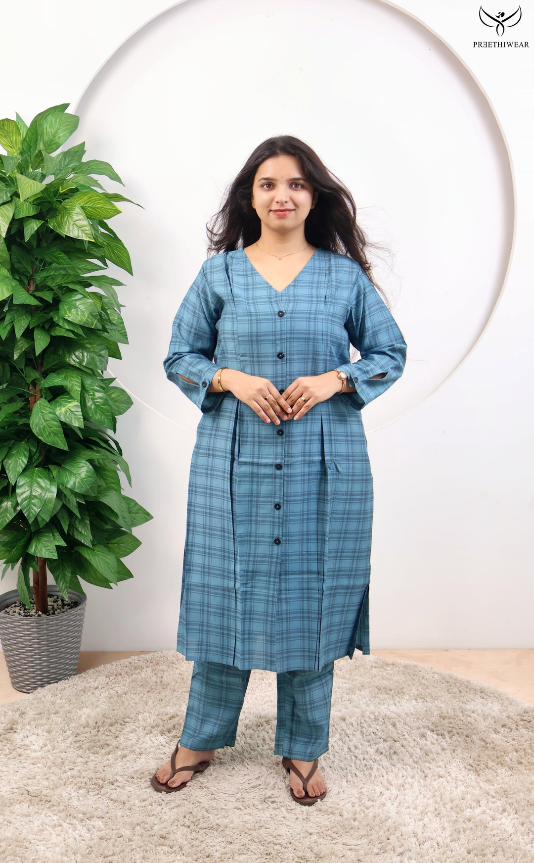 Sheeba Straight kurthi  (Non-maternity)