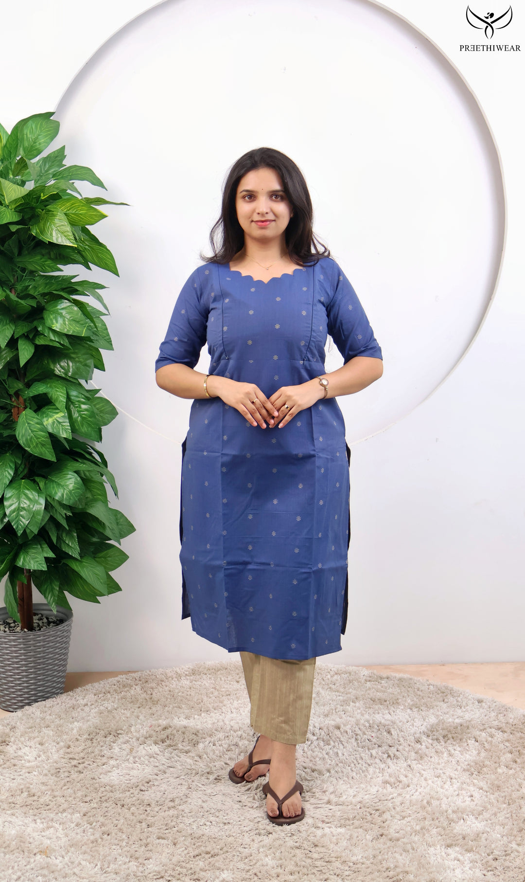 Deeksha1 Maternity Dress