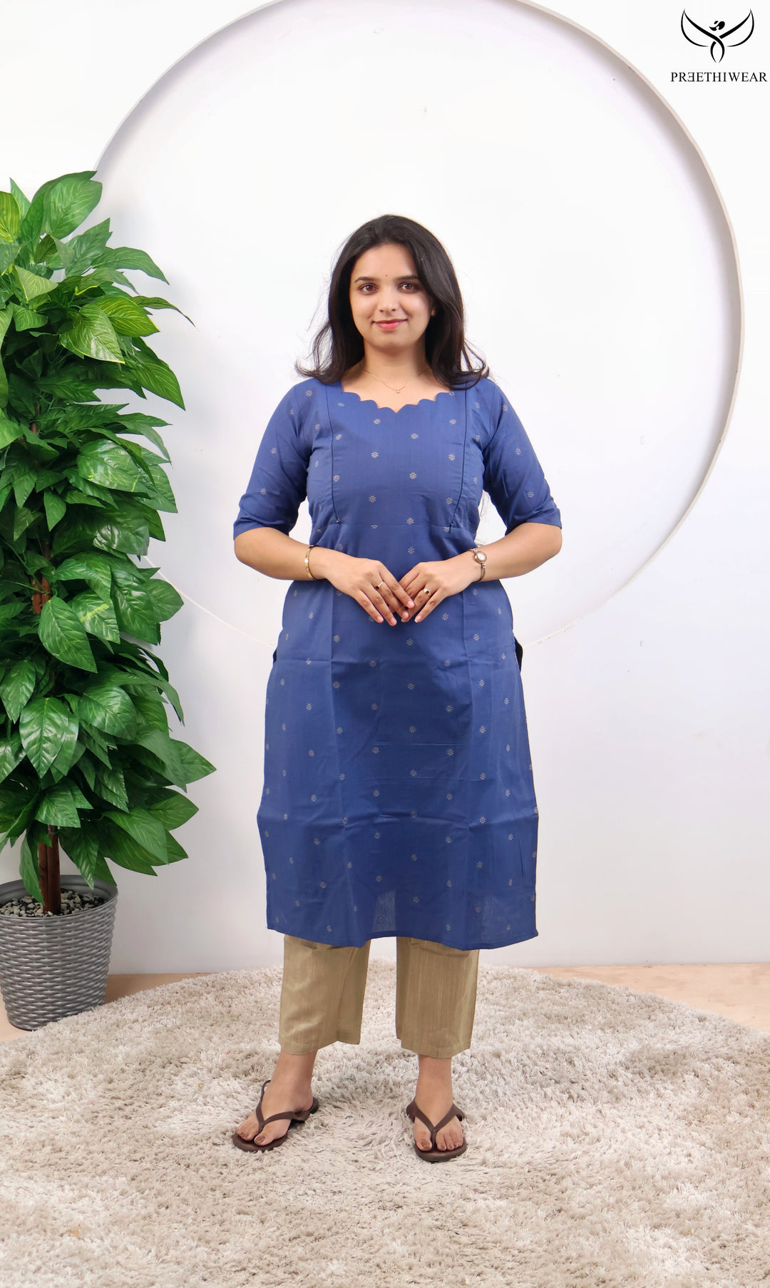 Deeksha1 Maternity Dress