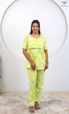 Priyanka2 SoftCotton Maternity Top Pant Set - The Maternity Store by Preethiwear
