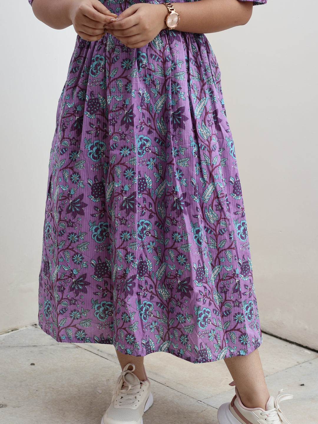 Bharani Maternity Cotton Kurthi With Back Bow