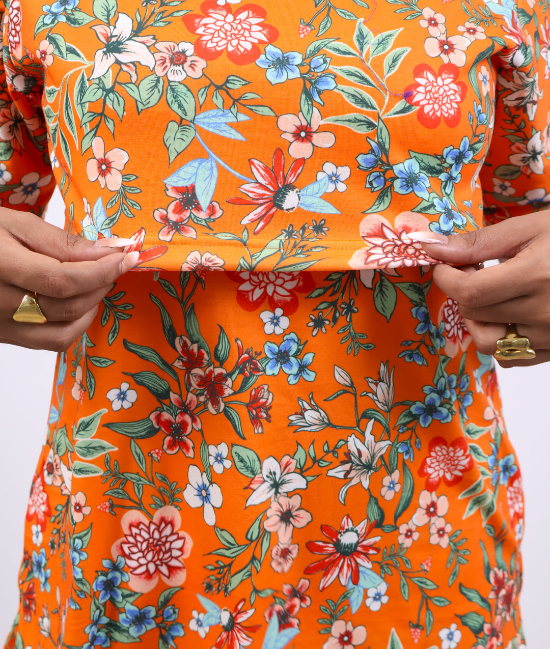 Sincy SoftCotton Maternity Top Pant Set