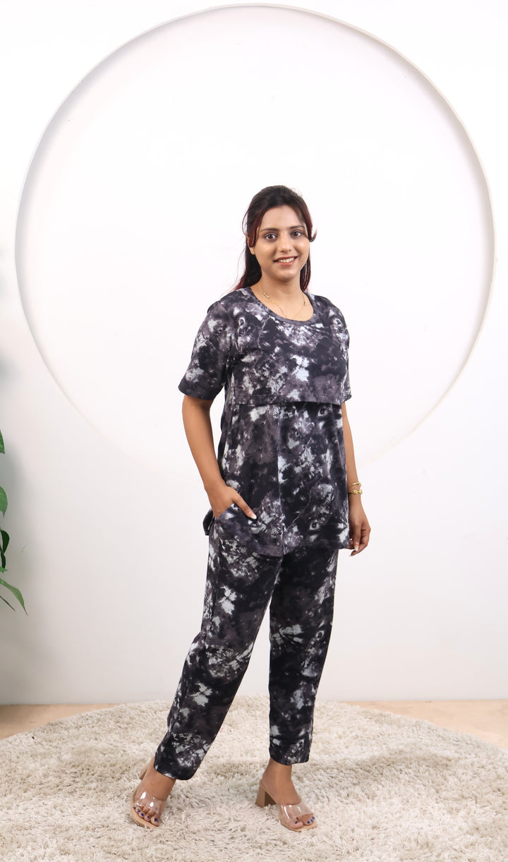 Snekha SoftCotton Maternity Top Pant Set