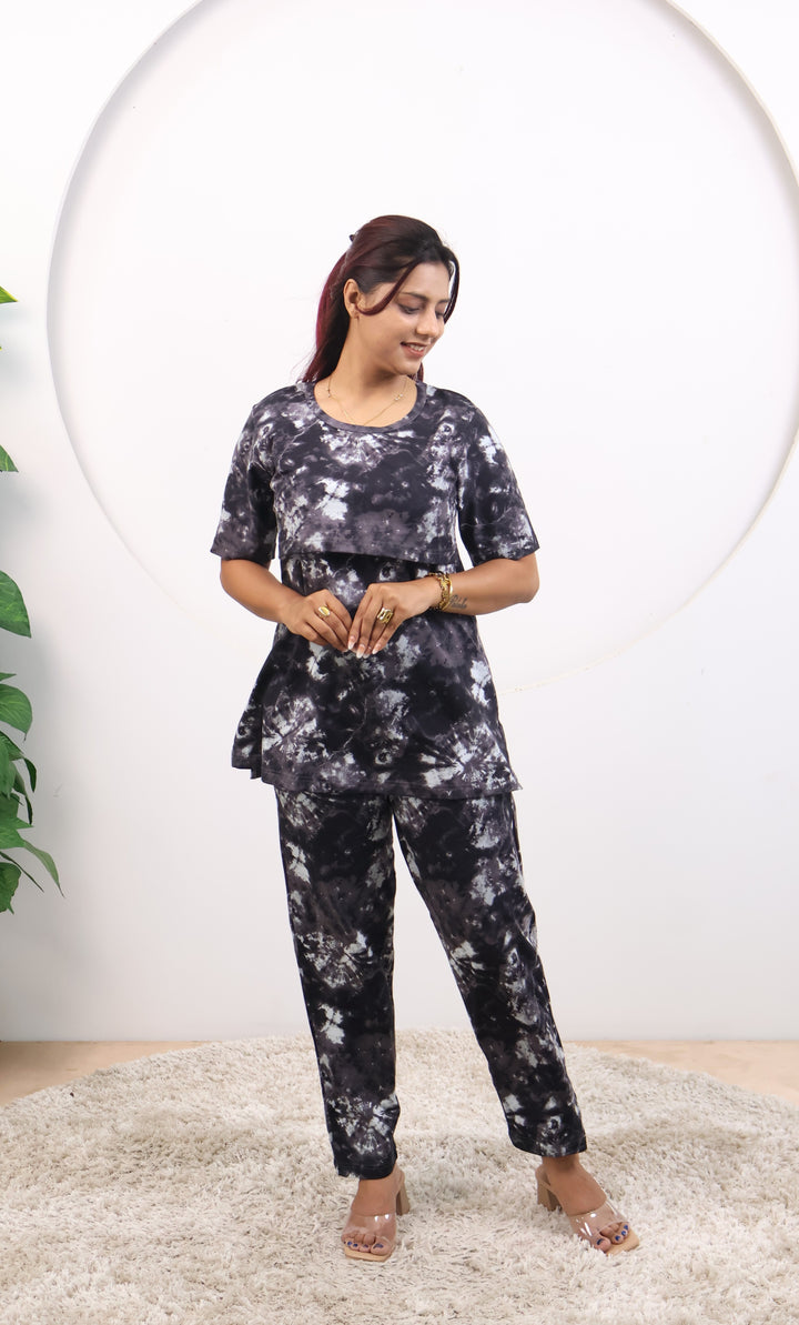 Snekha SoftCotton Maternity Top Pant Set