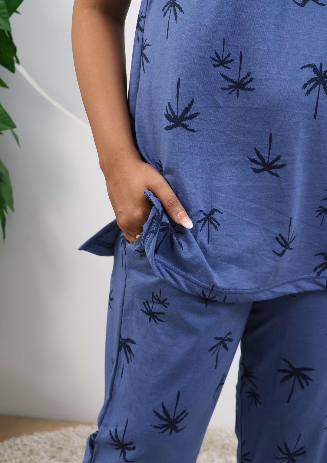 Harinie SoftCotton Maternity Top Pant Set