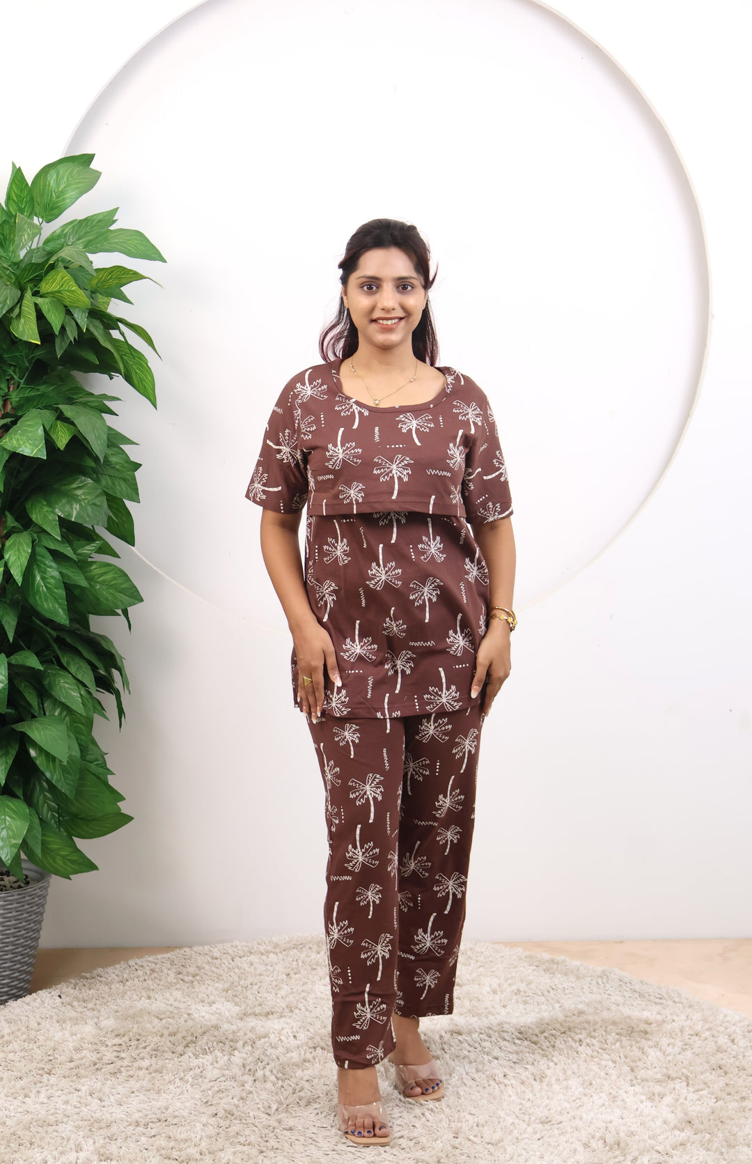 Parisima SoftCotton Maternity Top Pant Set