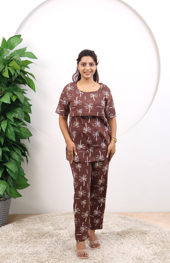 Parisima SoftCotton Maternity Top Pant Set