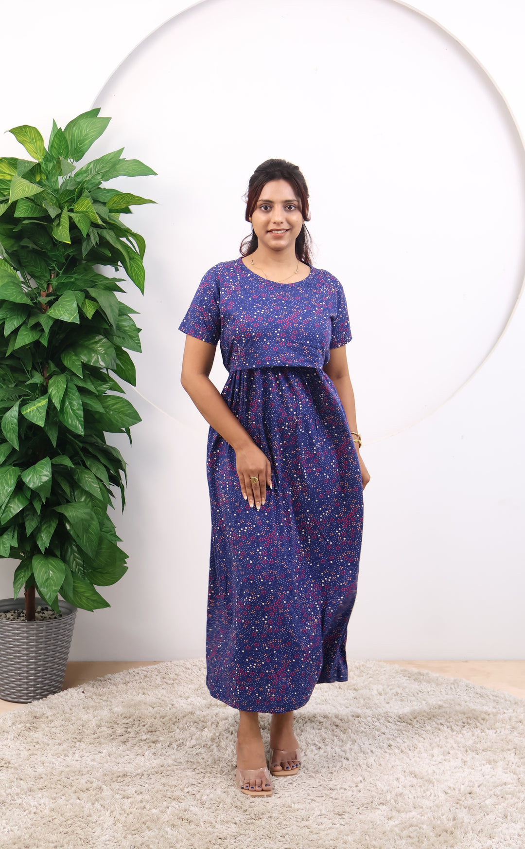 Mithra2 SoftCotton Full Length Maternity Loungewear