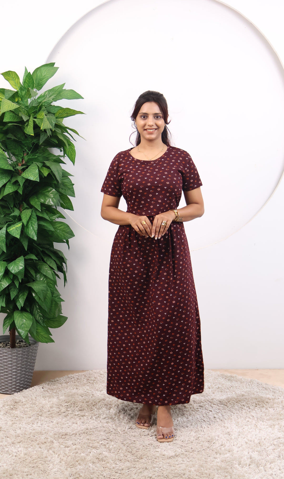 Subiksha SoftCotton Full Length Maternity Loungewear