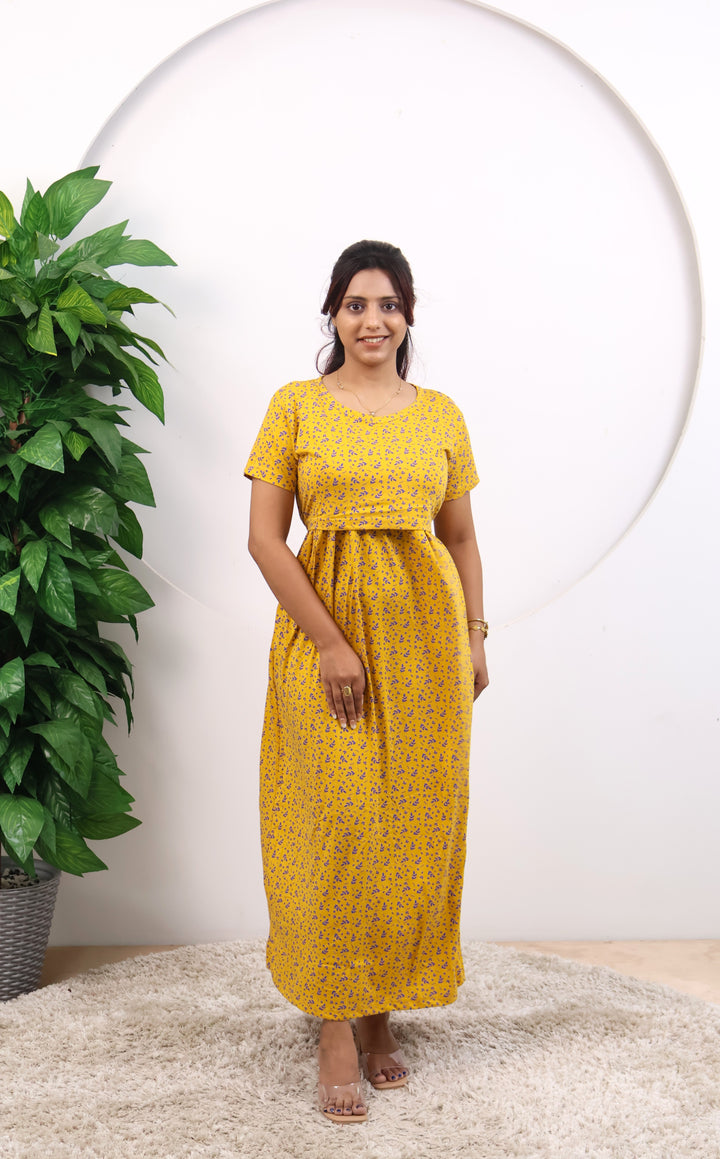 Tania SoftCotton Full Length Maternity Loungewear