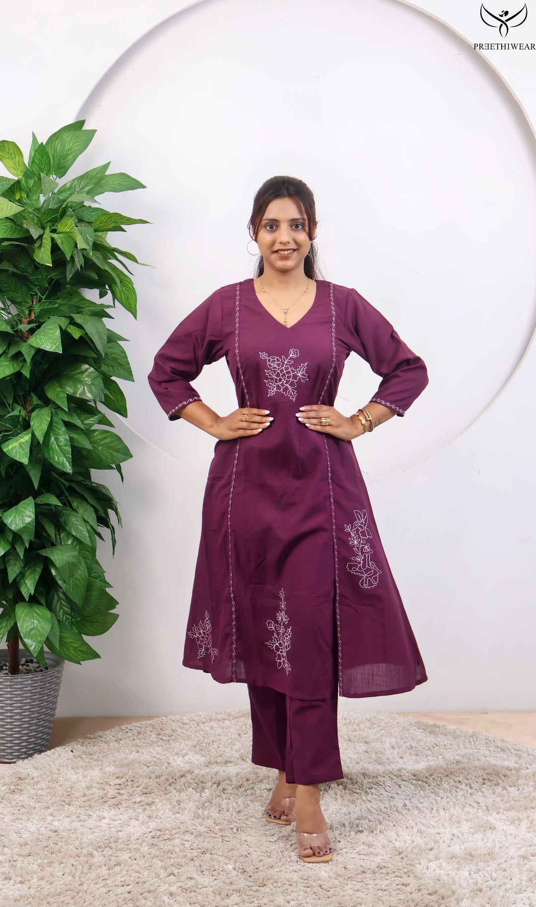 Farzana Straight kurthi  (Non-maternity)