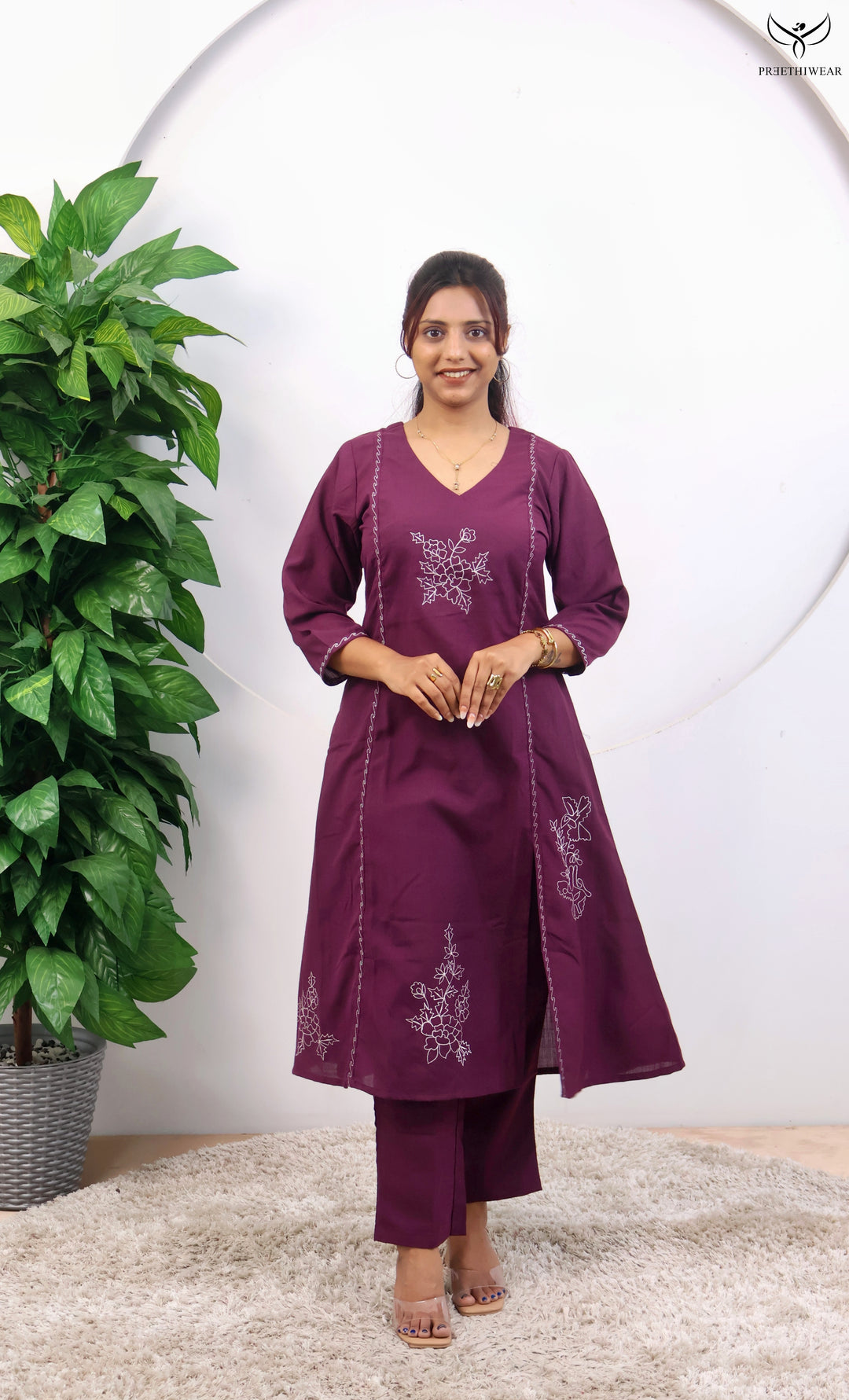 Farzana Straight kurthi  (Non-maternity)