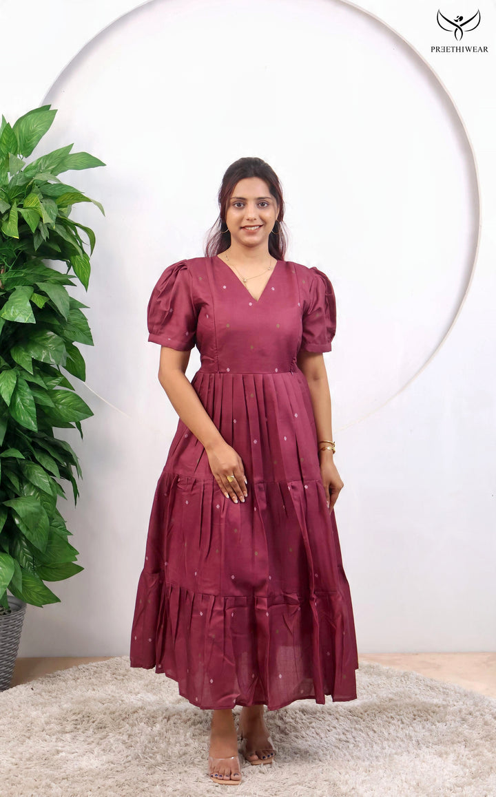 Priscilla1 Maternity Dress