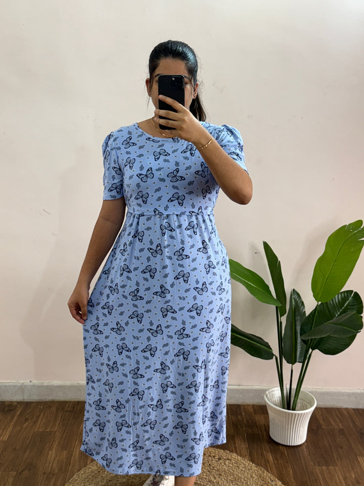 Mirthu UltimateSoftCotton Full Length Maternity Loungewear