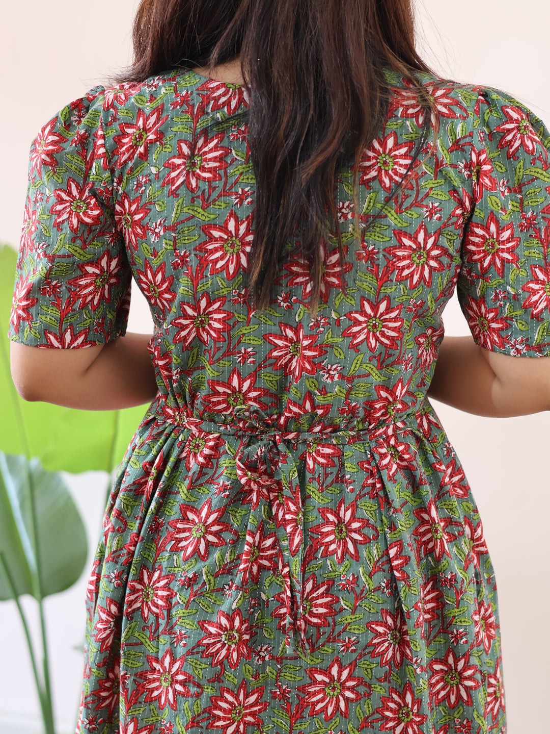 Sitara Maternity Cotton Kurthi With Single Flare