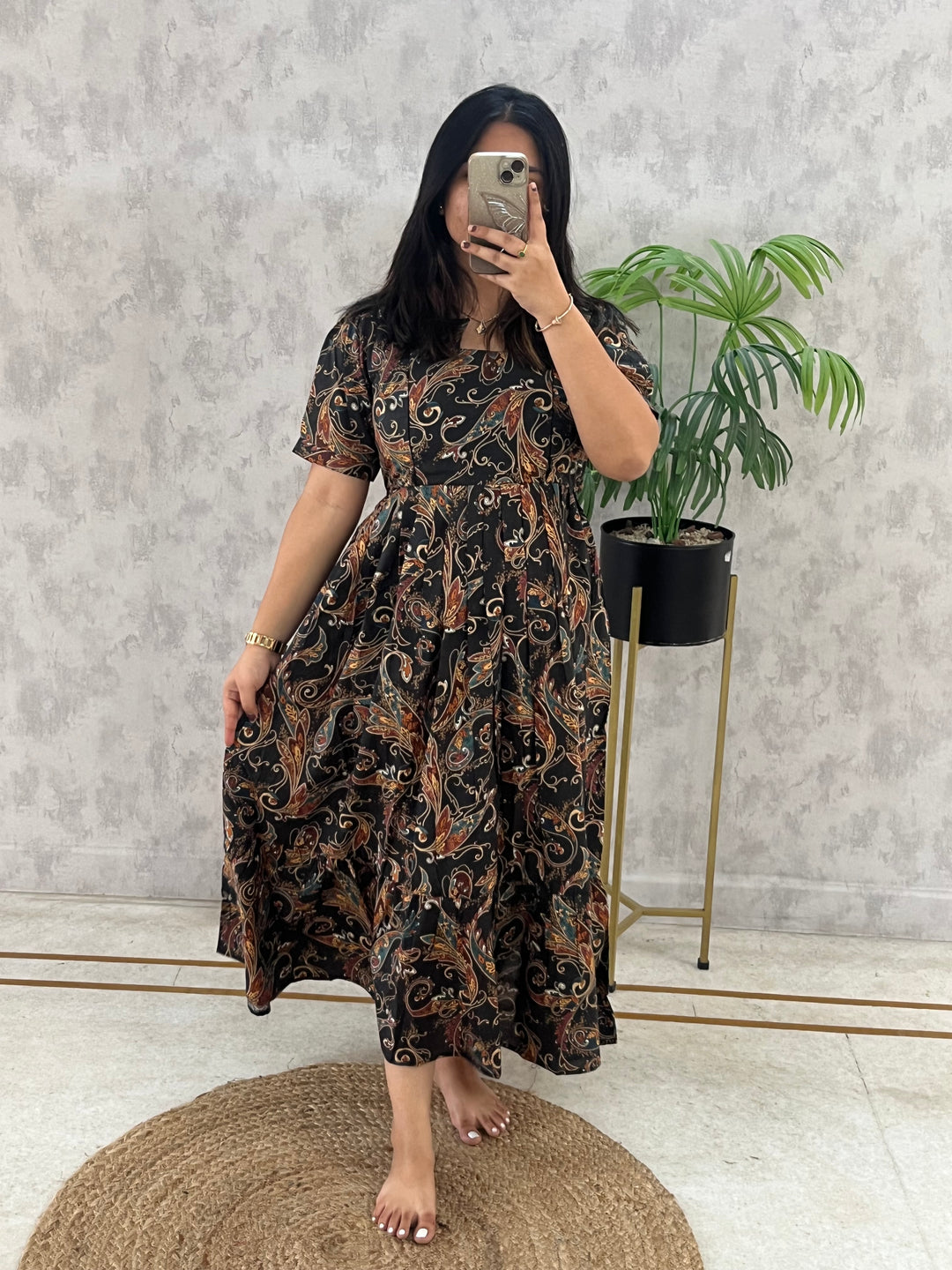 Sanju Maternity Kurthi  (PREORDER-FEB25)