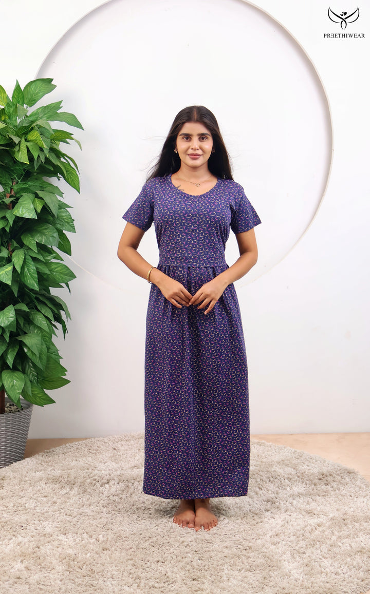 Thivya1 SoftCotton Full Length Maternity Loungewear
