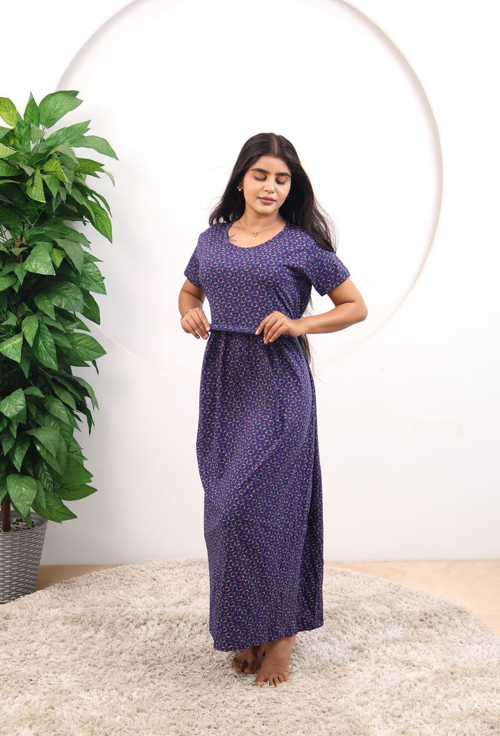 Thivya1 SoftCotton Full Length Maternity Loungewear