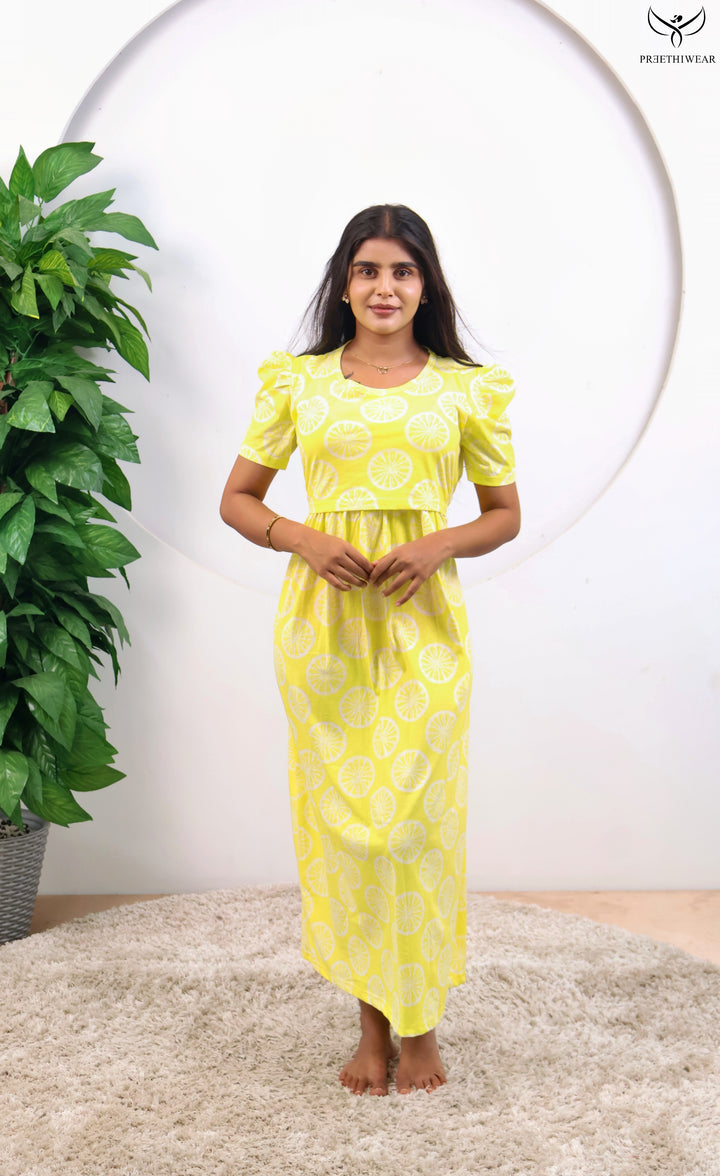 Selsis SoftCotton Full Length Maternity Loungewear