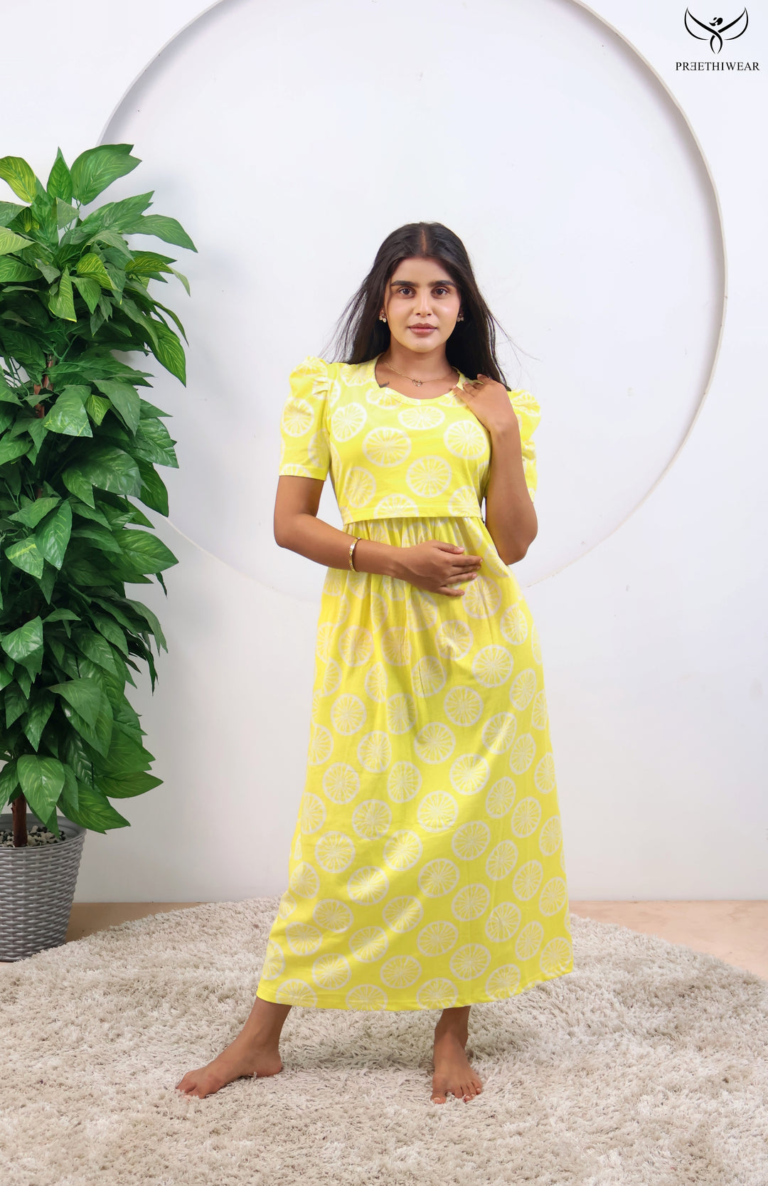 Selsis SoftCotton Full Length Maternity Loungewear