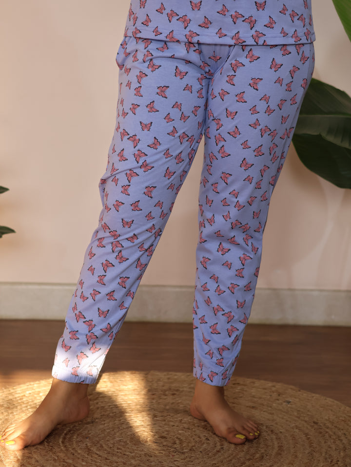 Tansy Cotton Lounge Wear Full Pant