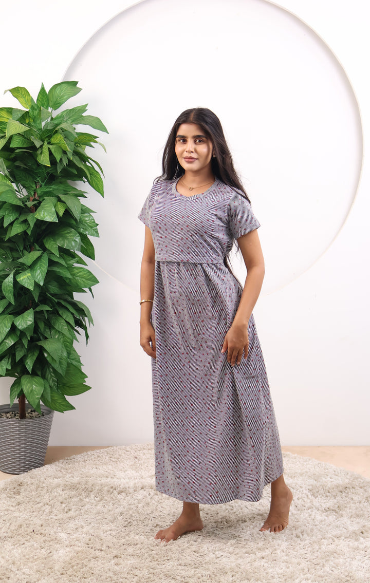 Madhu5 SoftCotton Full Length Maternity Loungewear