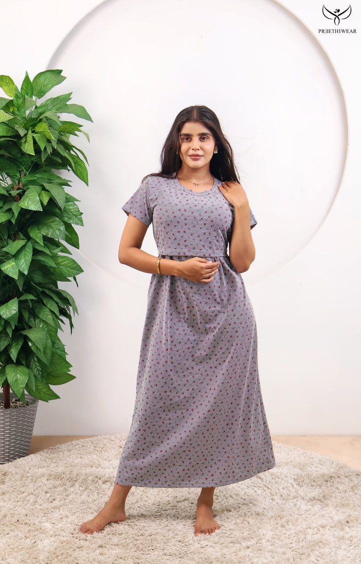 Madhu5 SoftCotton Full Length Maternity Loungewear