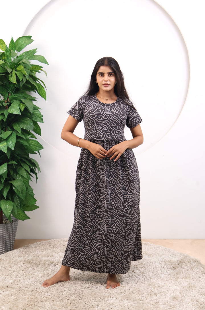 Prerana SoftCotton Full Length Maternity Loungewear
