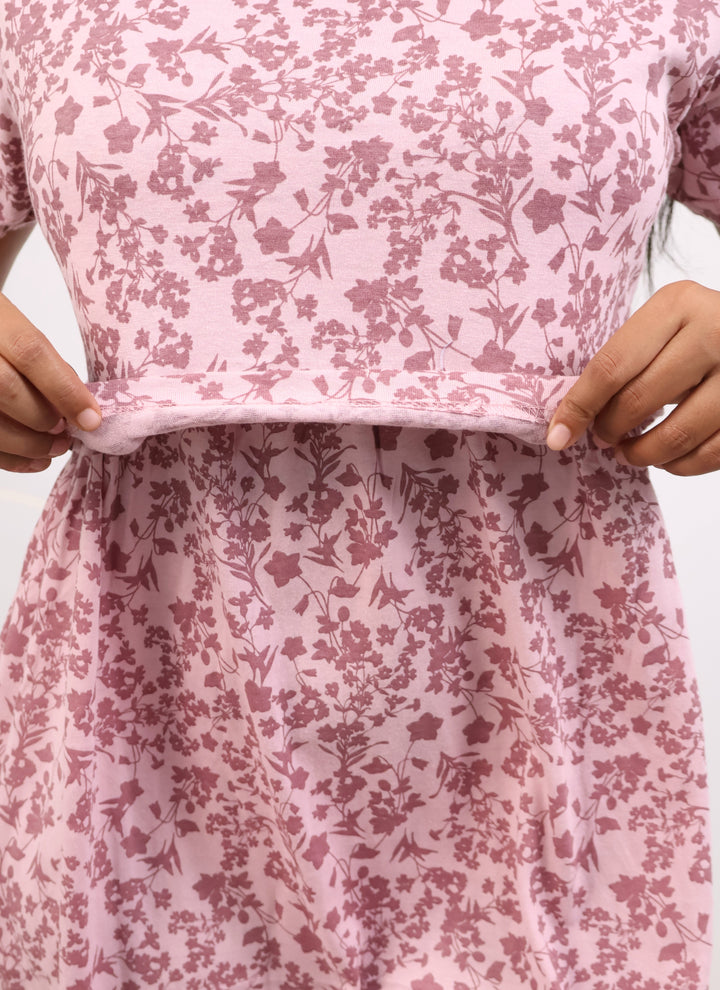 Neelima1 SoftCotton Full Length Maternity Loungewear