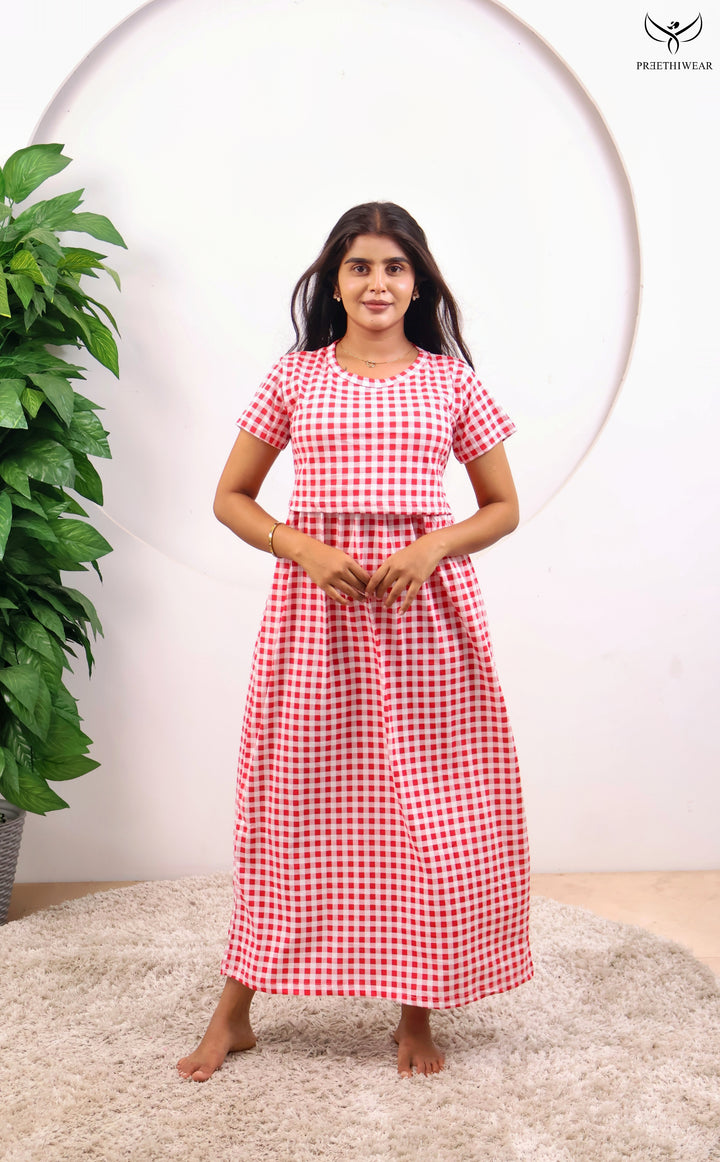 Remya2 SoftCotton Full Length Maternity Loungewear