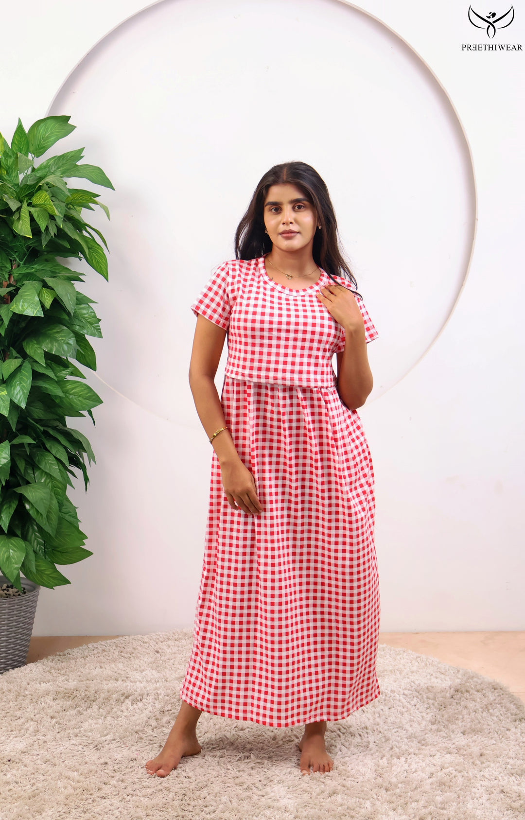 Remya2 SoftCotton Full Length Maternity Loungewear