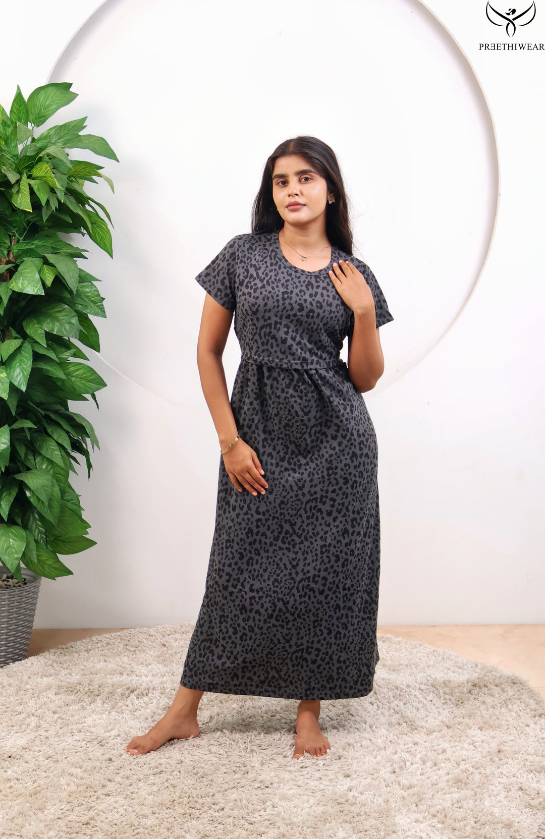 Bhanuja SoftCotton Full Length Maternity Loungewear