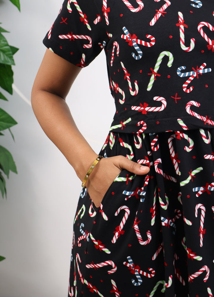Shwetha1 SoftCotton Full Length Maternity Loungewear
