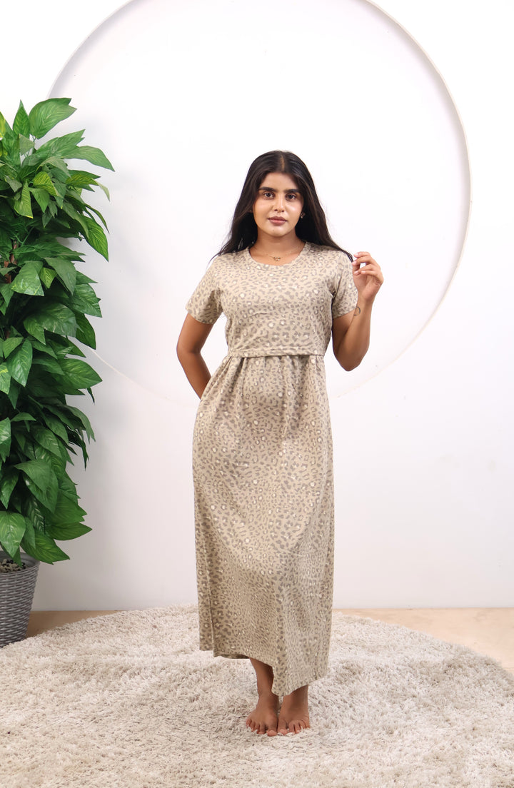 Jothi SoftCotton Full Length Maternity Loungewear