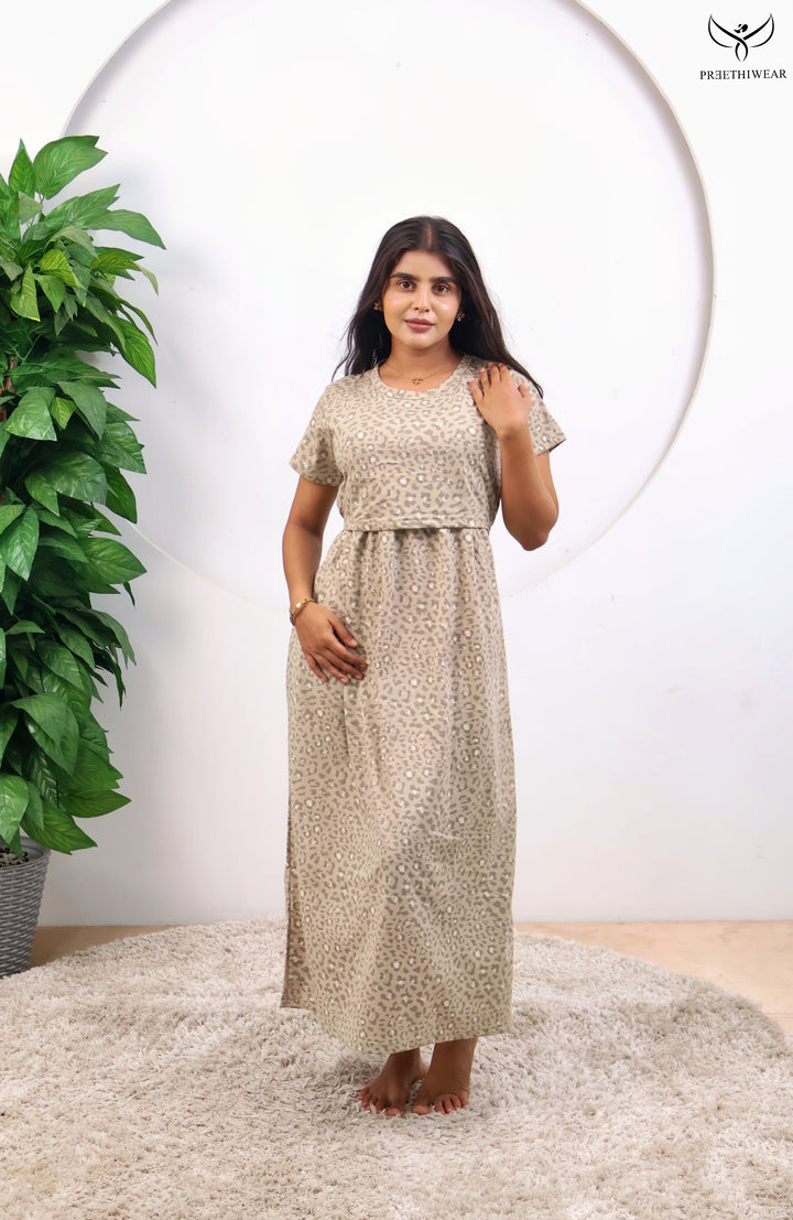 Jothi SoftCotton Full Length Maternity Loungewear