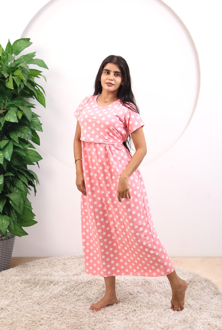 Sushma4 SoftCotton Full Length Maternity Loungewear