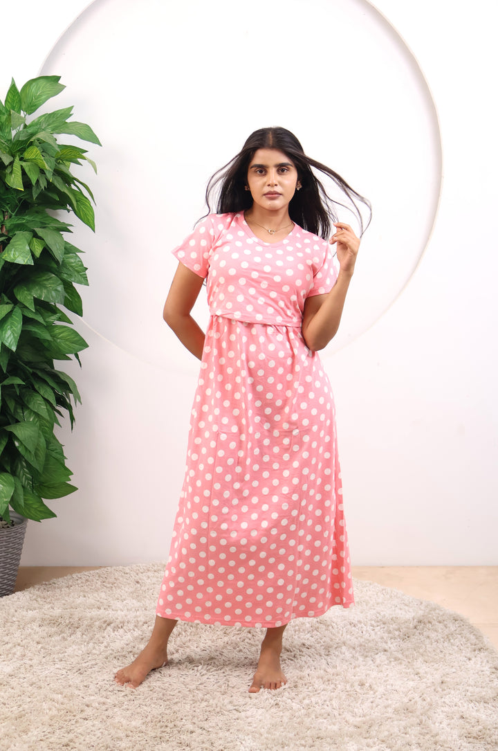 Sushma4 SoftCotton Full Length Maternity Loungewear