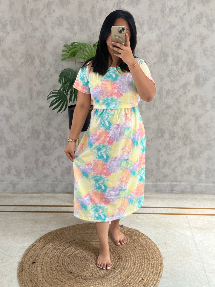 Mia5 SoftCotton Calf Length Maternity Loungewear
