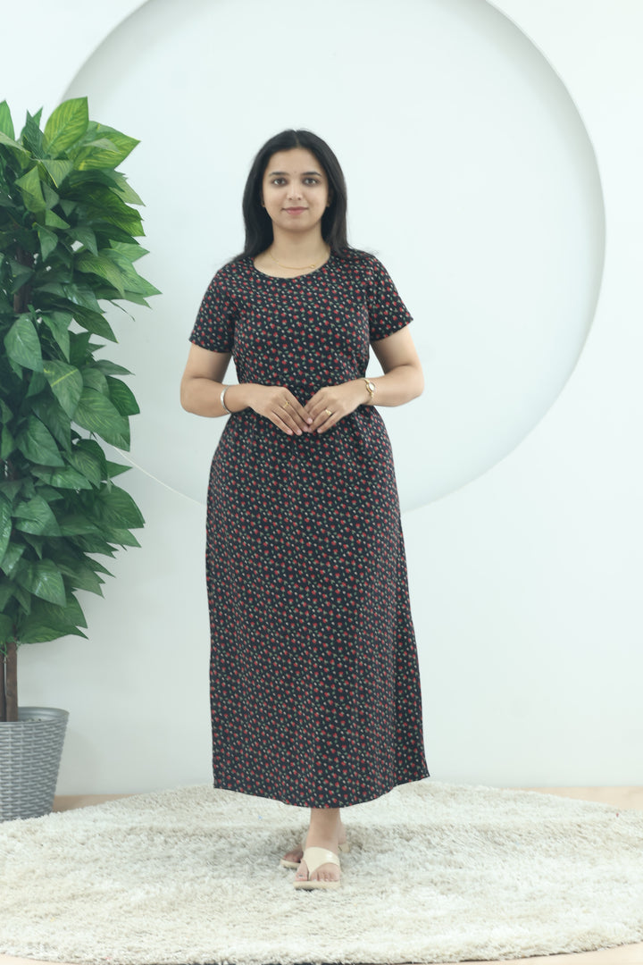 Jerusha  SoftCotton Full Length Maternity Loungewear