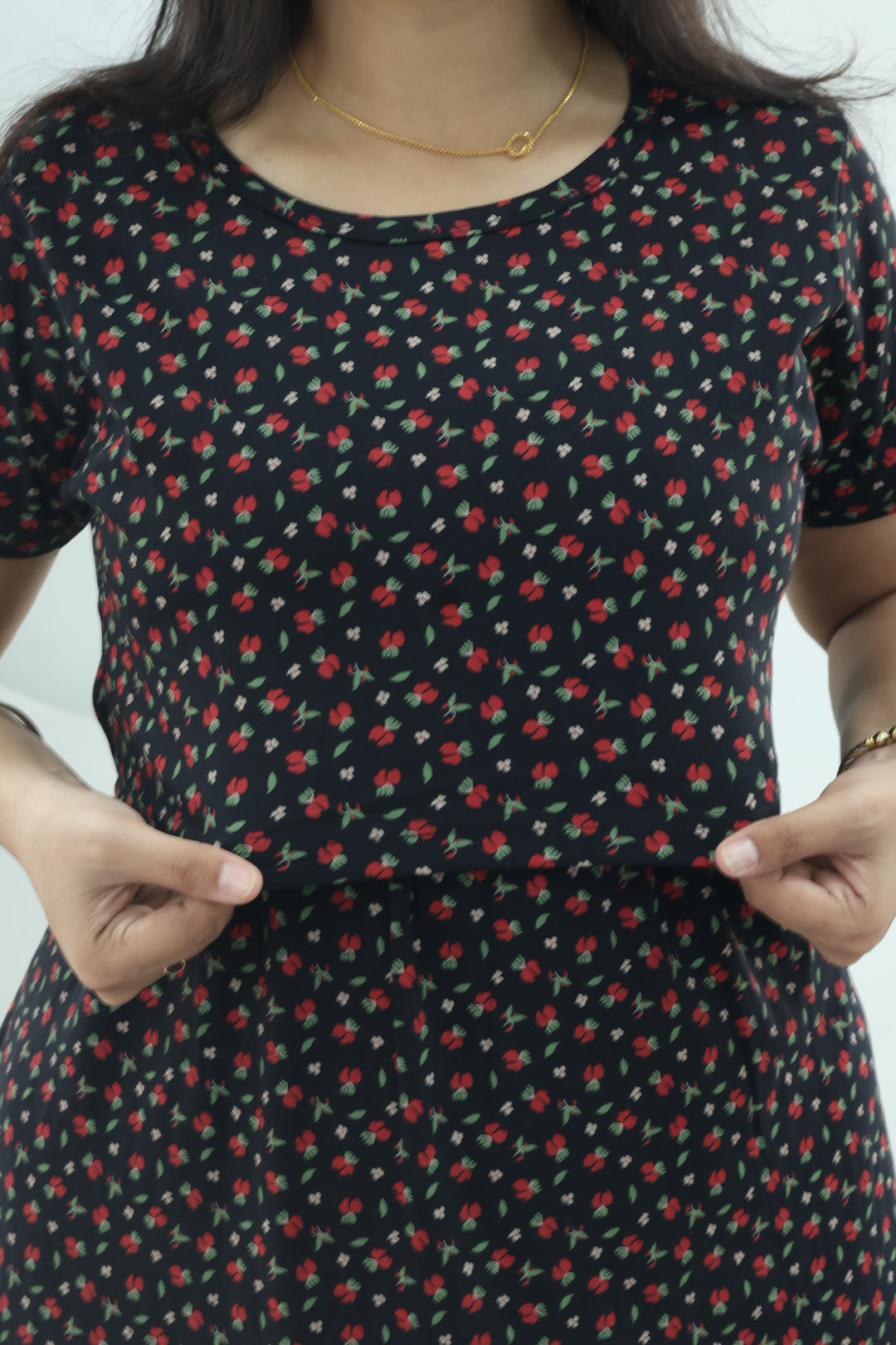 Jerusha  SoftCotton Full Length Maternity Loungewear