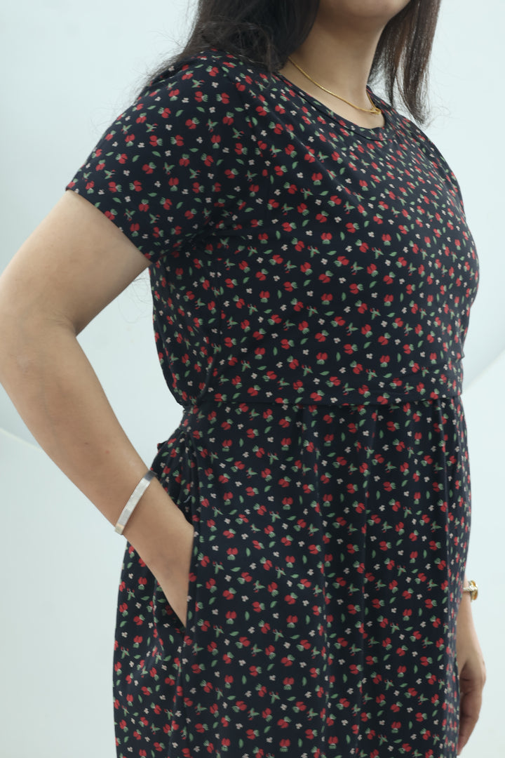 Jerusha  SoftCotton Full Length Maternity Loungewear