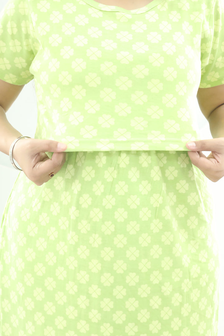 Ansu SoftCotton Full Length Maternity Loungewear