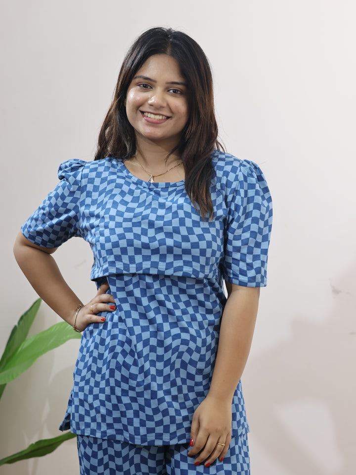 Hita SoftCotton  Maternity Top Pant Set