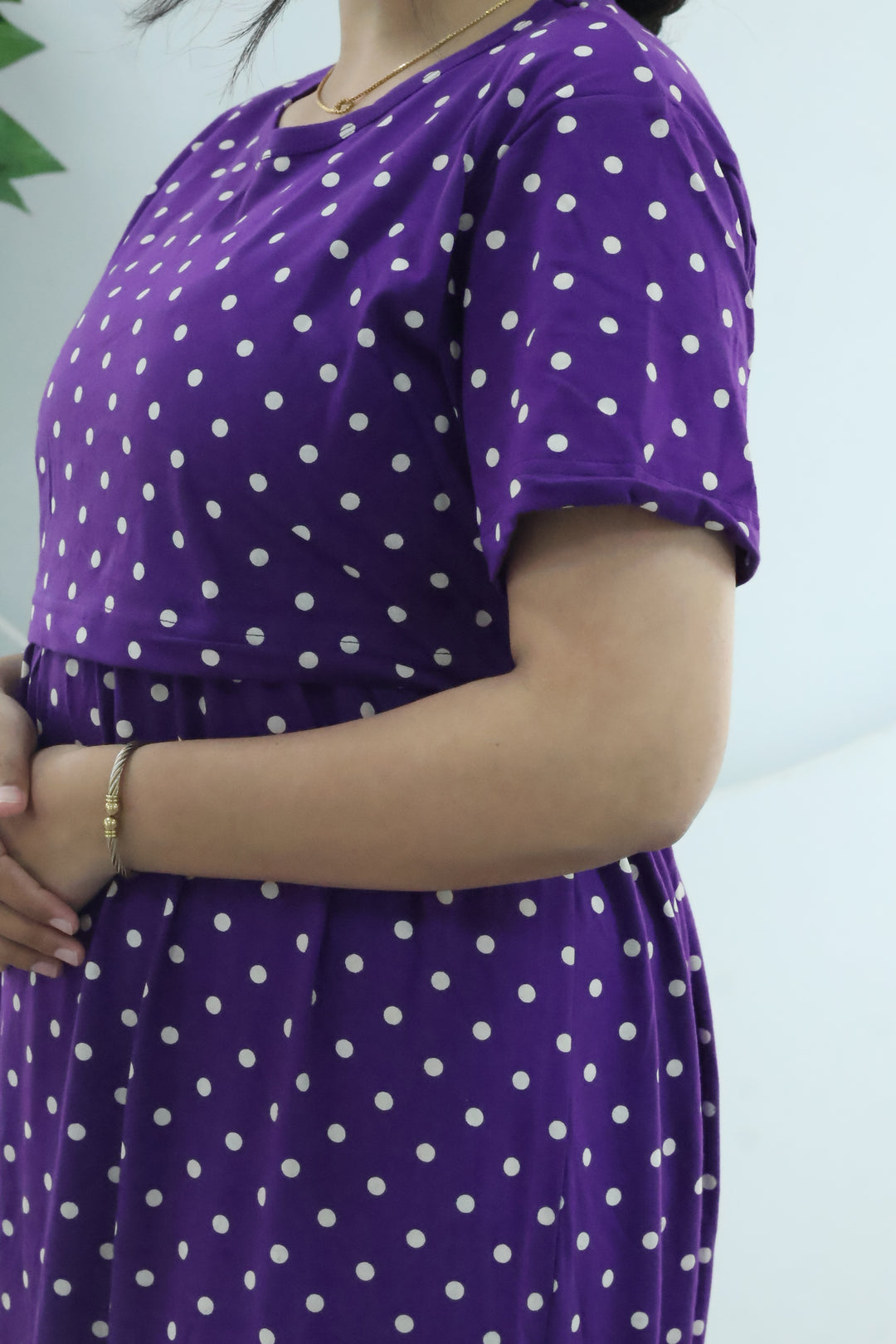 Apoorva1  SoftCotton Full Length Maternity Loungewear