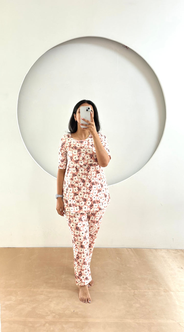 Swapna SoftCotton Maternity Top Pant Set