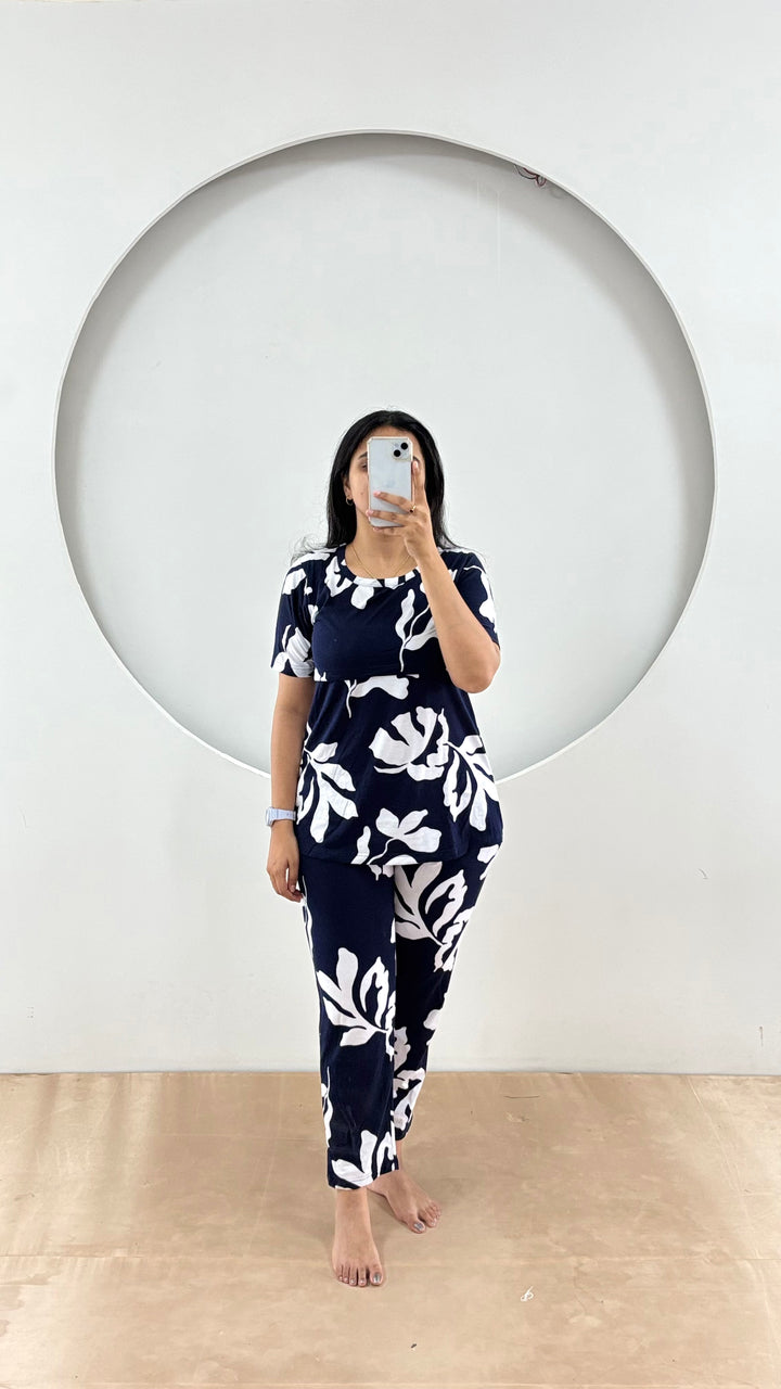 Bhavika SoftCotton Maternity Top Pant Set