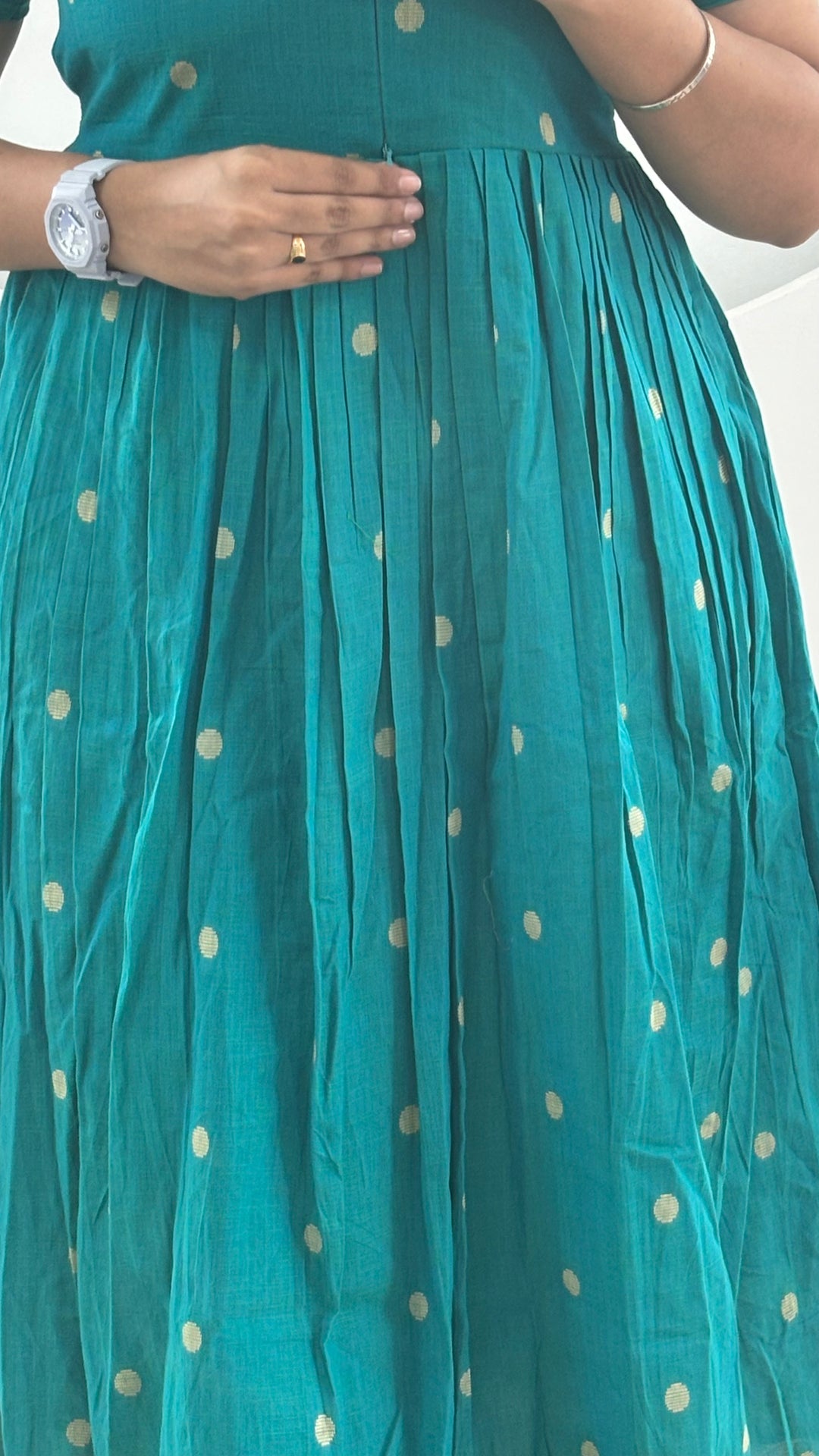 Aarathya Maternity Dress with center Zip