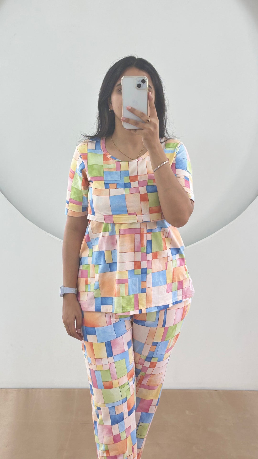 Devi SoftCotton Maternity Top Pant Set