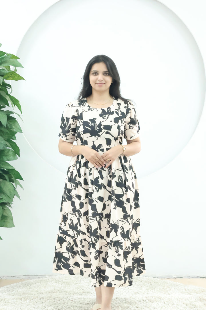 Sathya1  Maternity Dress