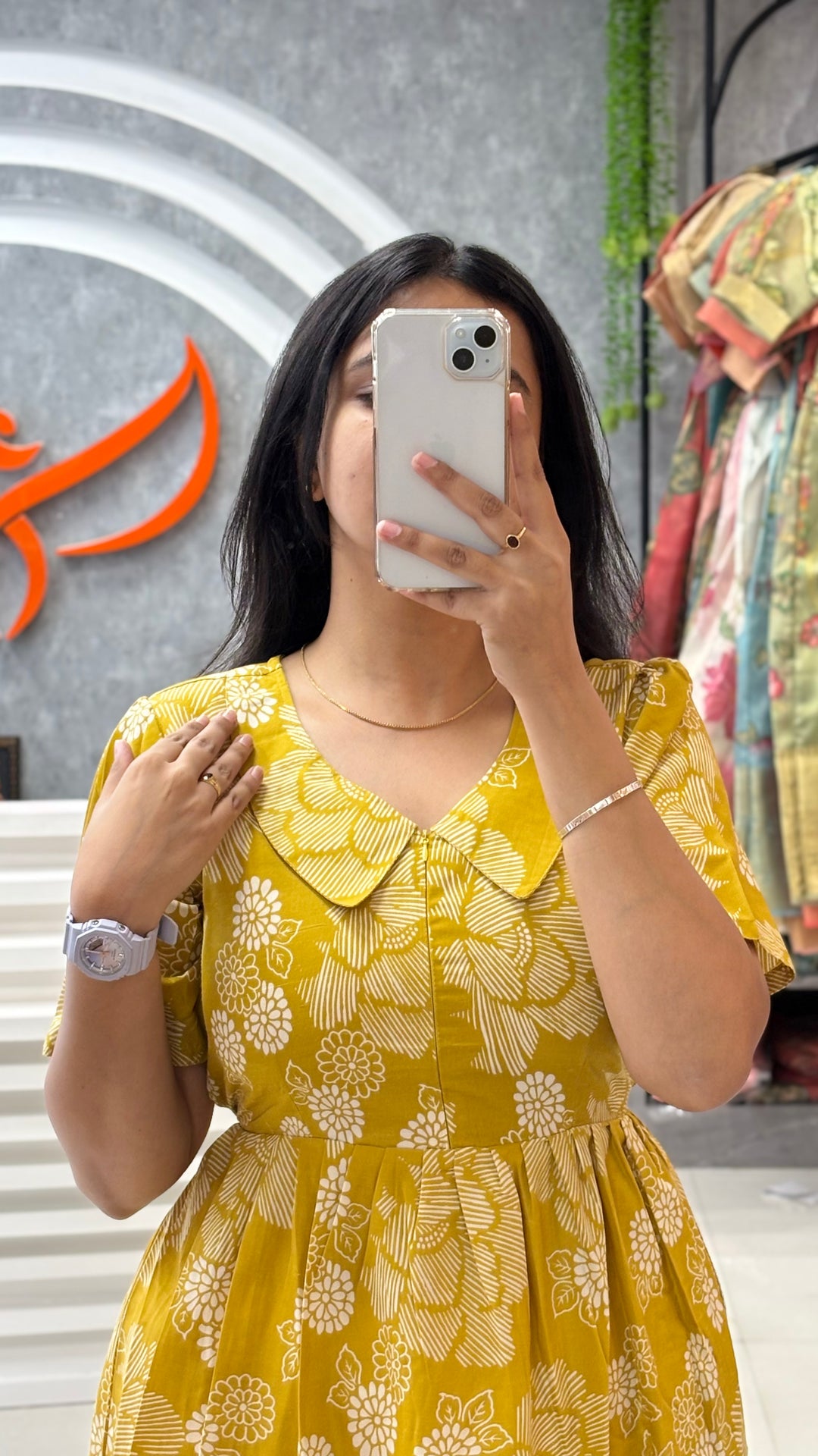 Soumya Maternity Dress with center Zip